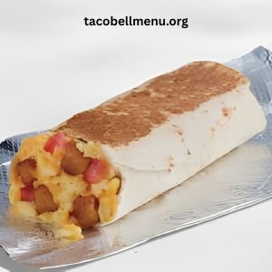 Cheesy Toasted Breakfast Burrito Potato