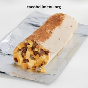 Cheesy Toasted Breakfast Burrito Sausage