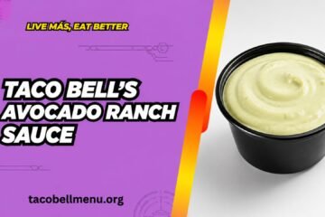 Taco Bell Avocado Ranch Sauce Menu Item Image