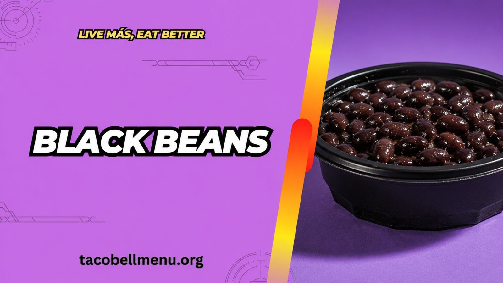 Taco Bell Black Beans Image