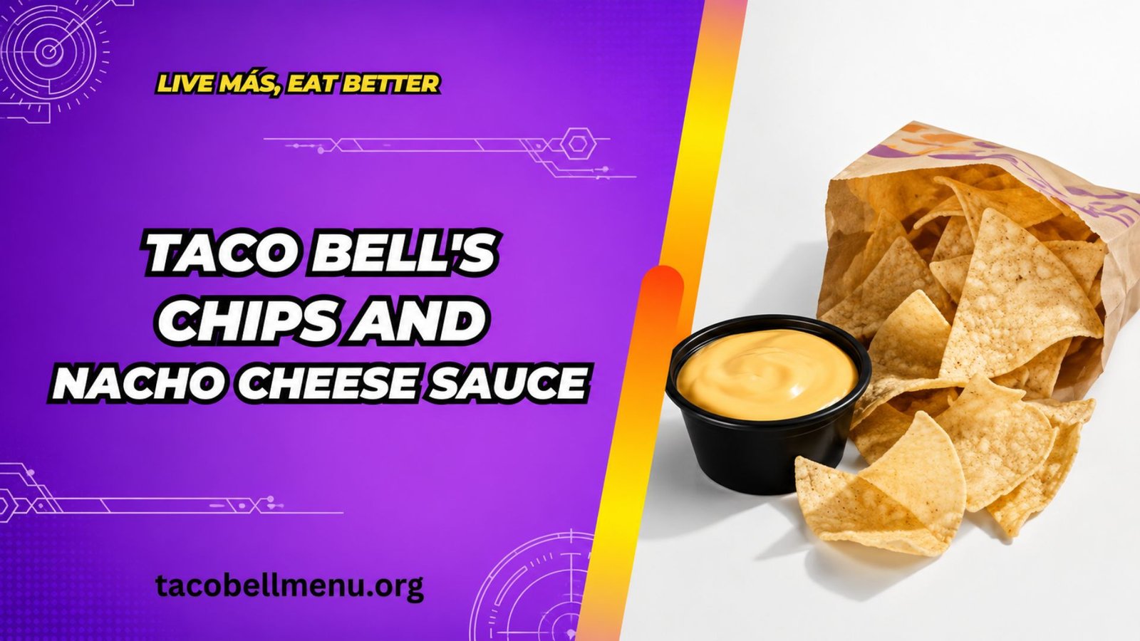 Taco Bell Chips and Nacho Cheese Sauce Image