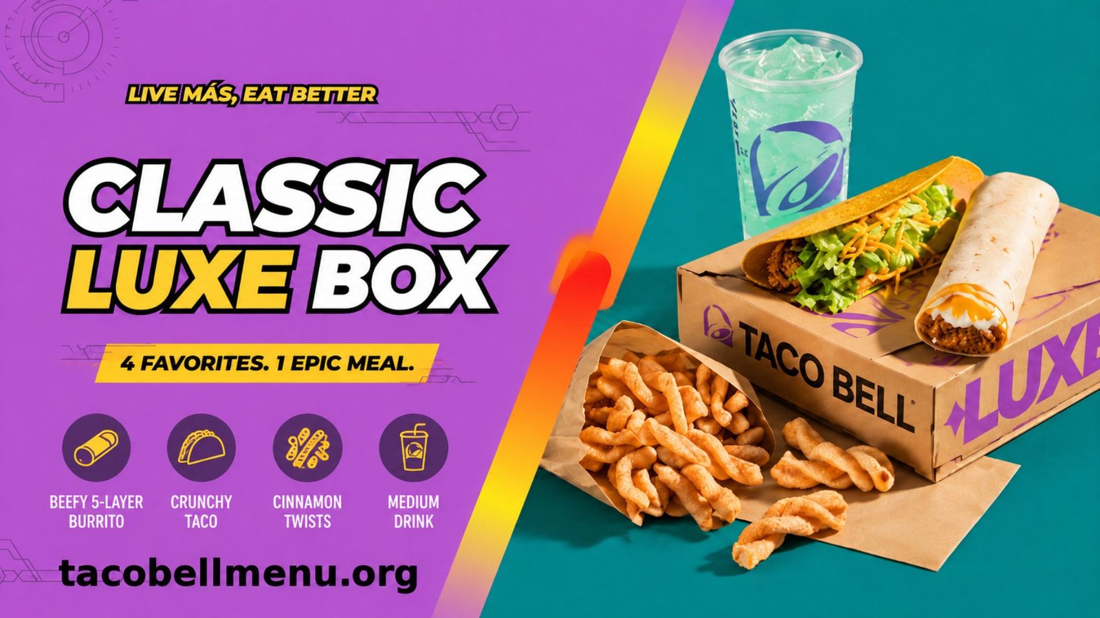 Taco Bell Classic Luxe Box Menu Item Image