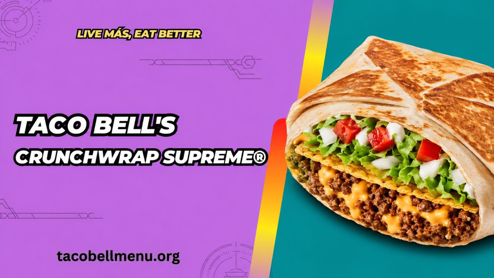 Taco Bell Crunchwrap Supreme® menu item image