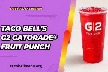 Taco Bell G2 Gatorade® Fruit Punch Menu Item Image