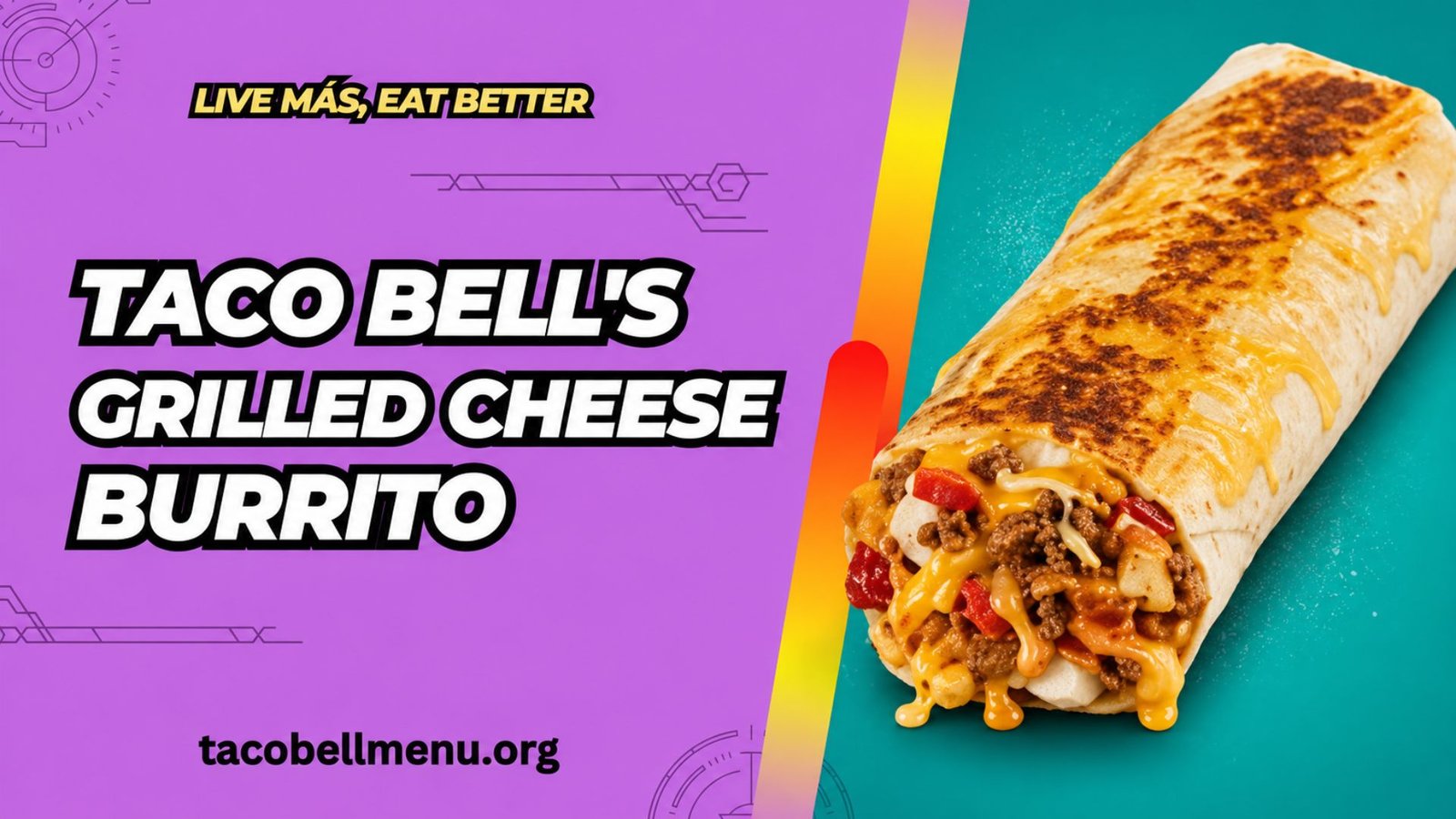 Taco Bell Grilled Cheese Burrito - Black Beans menu item image