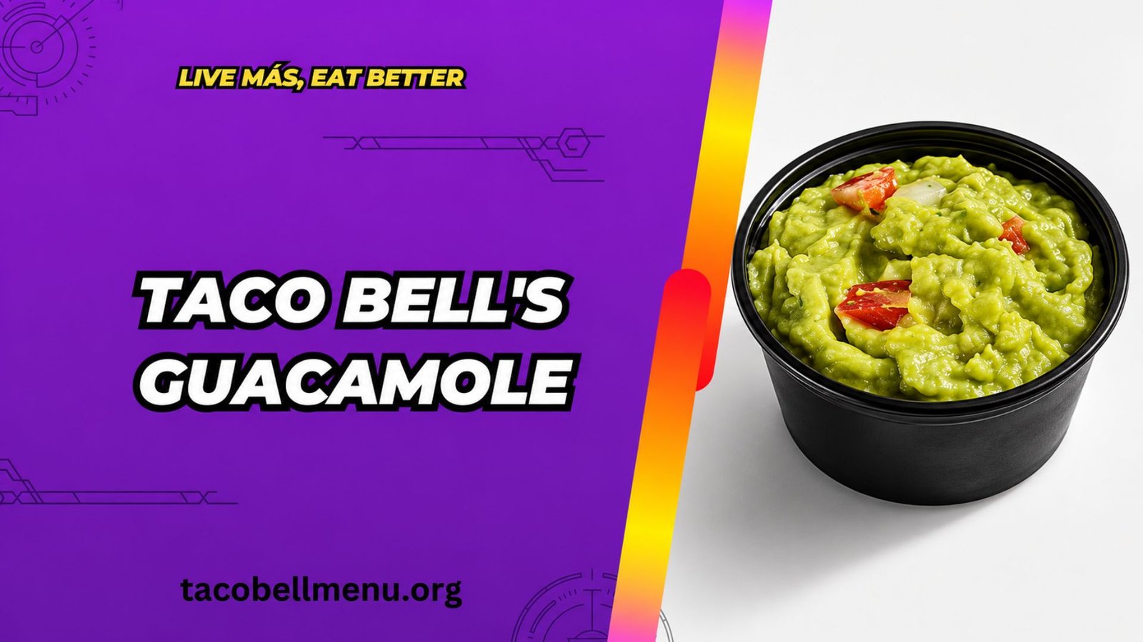 Taco Bell Guacamole Menu Item Image
