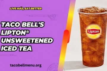 Taco Bell Lipton® Unsweetened Iced Tea Menu Item Image