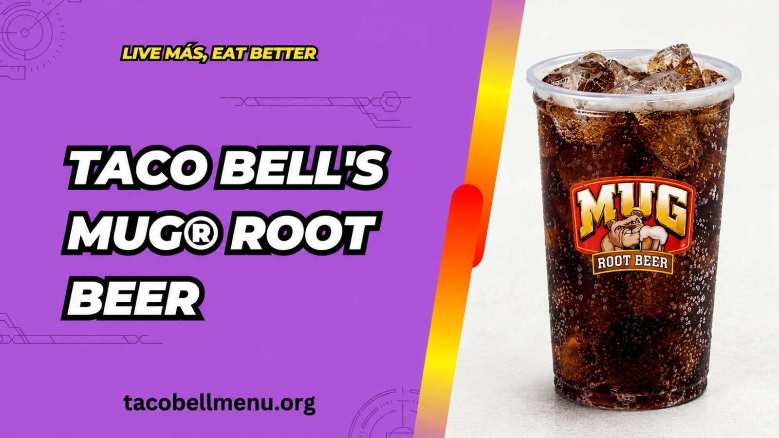 Taco Bell Mug® Root Beer Menu Item Image