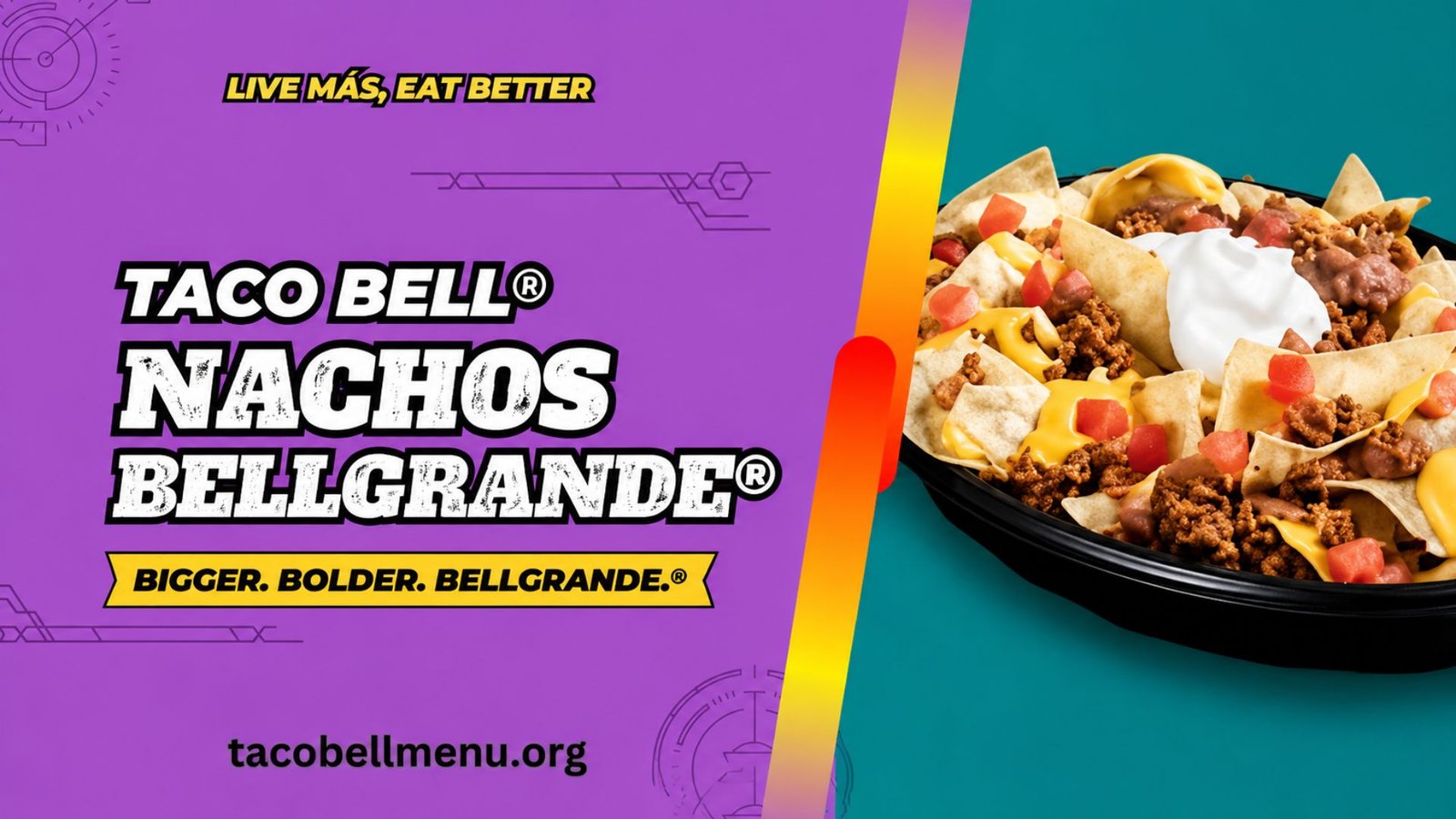 Taco Bell Nachos BellGrande Menu Item Image