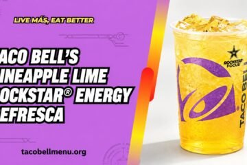 Taco Bell Pineapple Lime Rockstar® Energy Refresca Menu Item Image