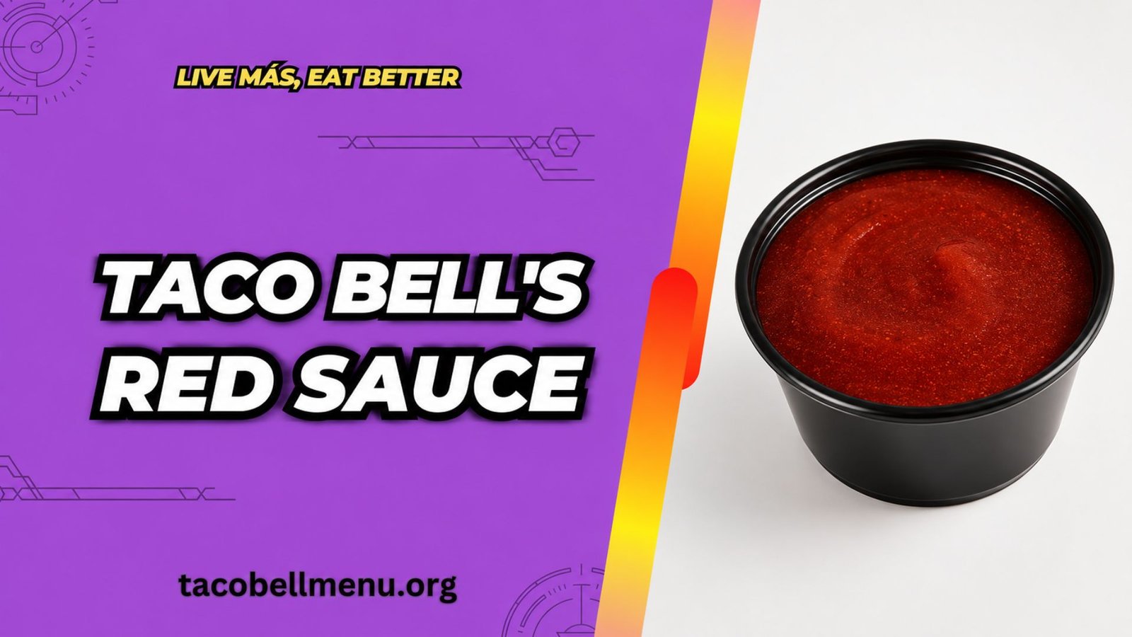 Taco Bell Red Sauce Image