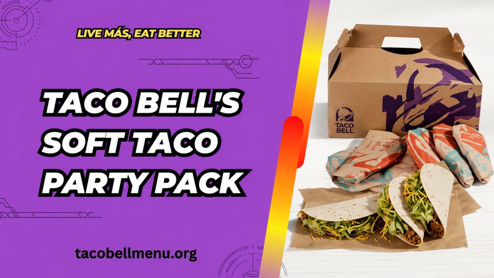 Taco Bell Soft Taco Party Pack Menu Item Image