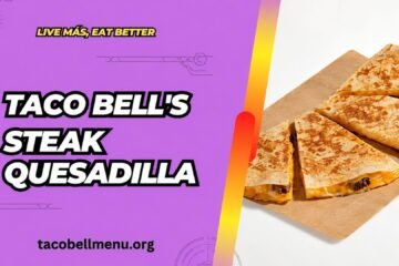 Taco Bell Steak Quesadilla Menu Item Image
