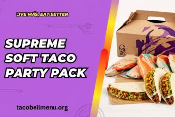 Taco Bell Supreme Soft Taco Party Pack Menu Item Image