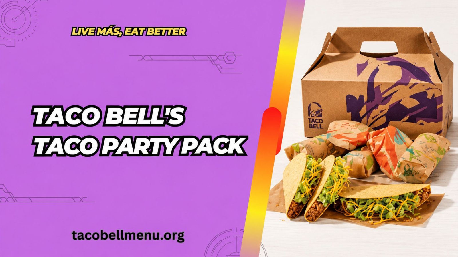 Taco Bell Taco Party Pack Menu Item Image