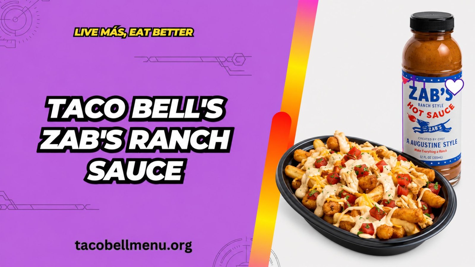 Taco Bell Zab's Ranch Sauce Image