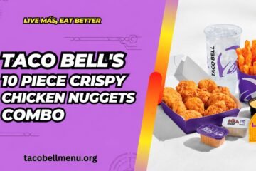 Taco bell 10 Piece Crispy Chicken Nuggets Combo menu item image