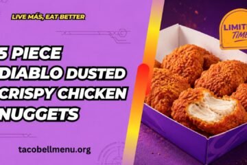 Taco bell 5 Piece Diablo Dusted Crispy Chicken Nuggets image item image