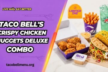 Taco bell Crispy Chicken Nuggets Deluxe Combo menu item image