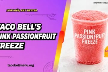 Taco bell Pink Passionfruit Refresca Freeze menu item